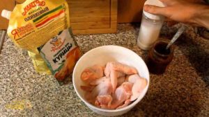 ингридиенты для приготовления курицы